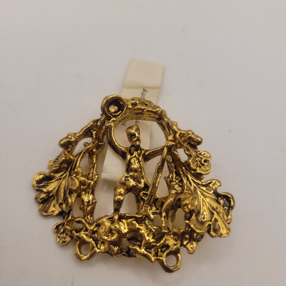 West Germany Colonial New Old Stock Brooch